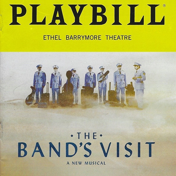 JOHN CARIANI NYC 2018 KATRINA LENK THE BAND'S VISIT Playbill TONY SHALHOUB JOHN CARIANI NYC 2018 KATRINA LENK THE BAND'S VISIT Playbill TONY SHALHOUB